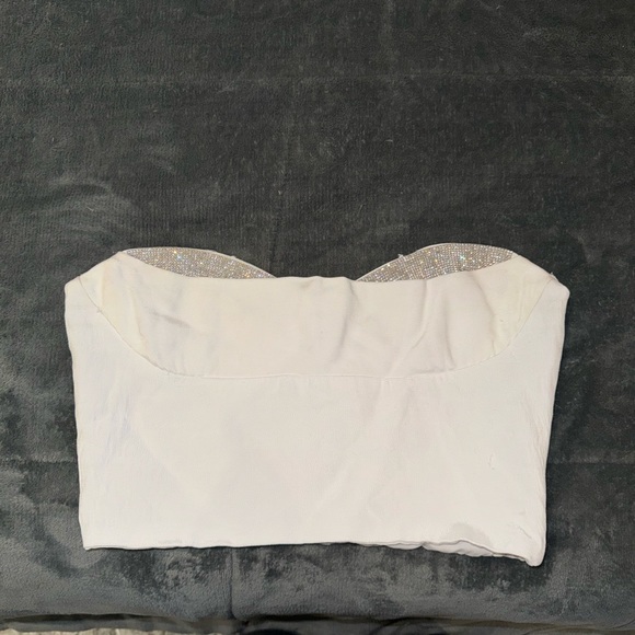 Zara Cropped Embellished Detail Corset - Picture 1 of 3